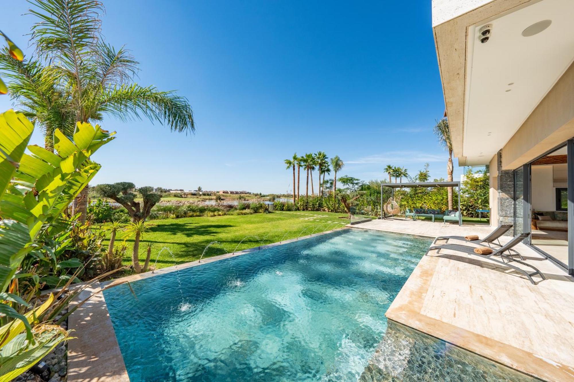 Villa Talia, Luxury Stay, Golf & Lake View Marrakesh Eksteriør billede