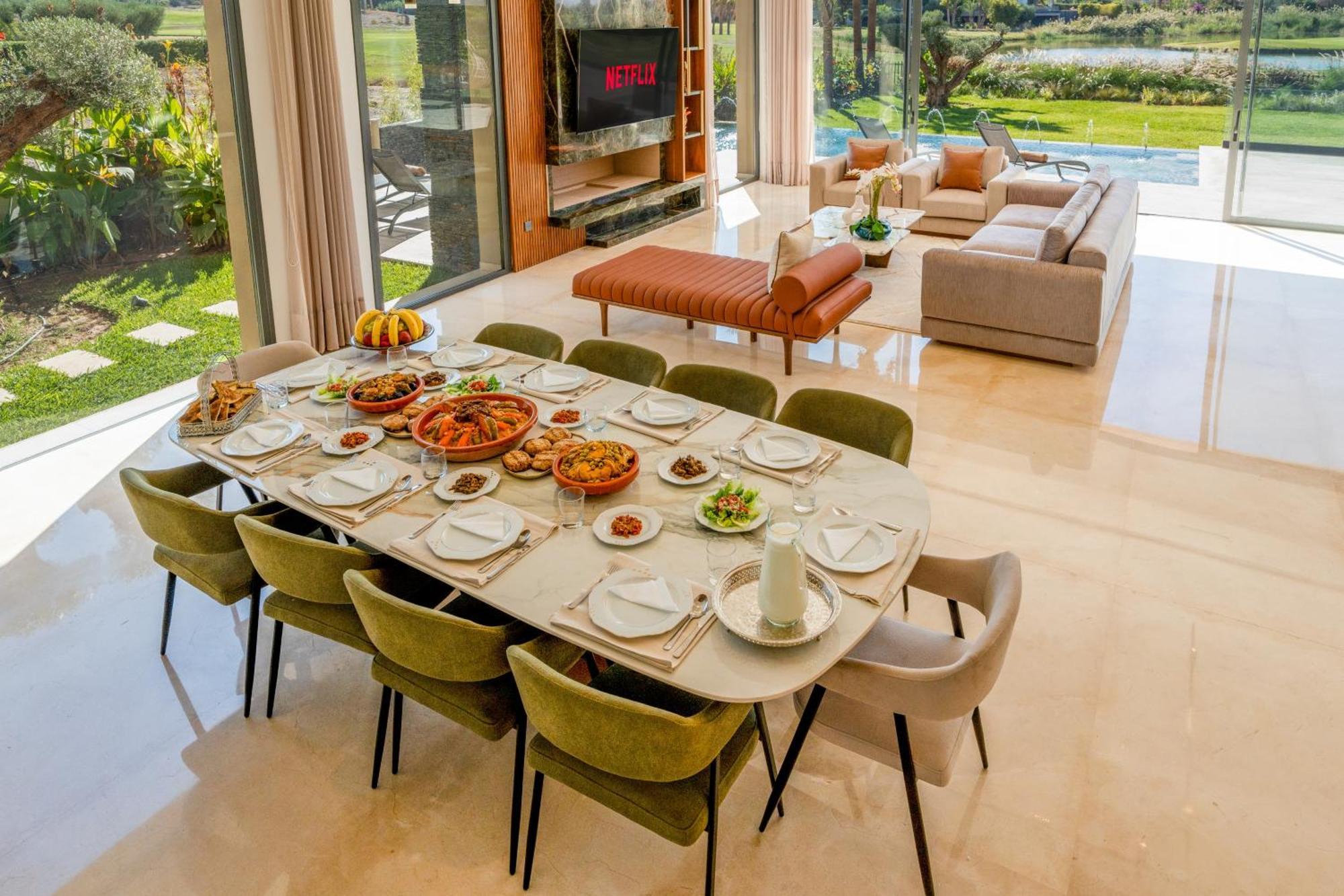 Villa Talia, Luxury Stay, Golf & Lake View Marrakesh Eksteriør billede
