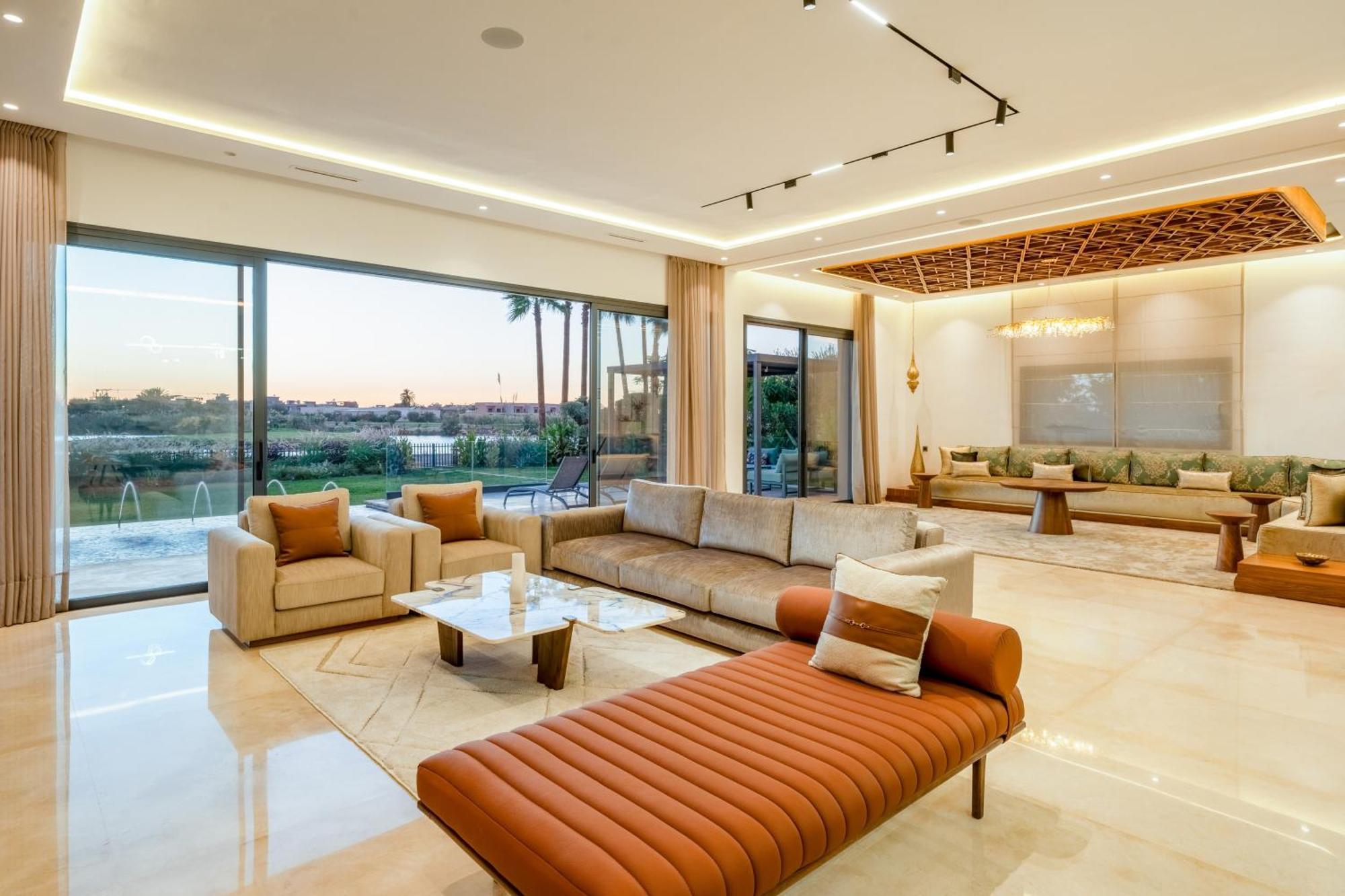 Villa Talia, Luxury Stay, Golf & Lake View Marrakesh Eksteriør billede
