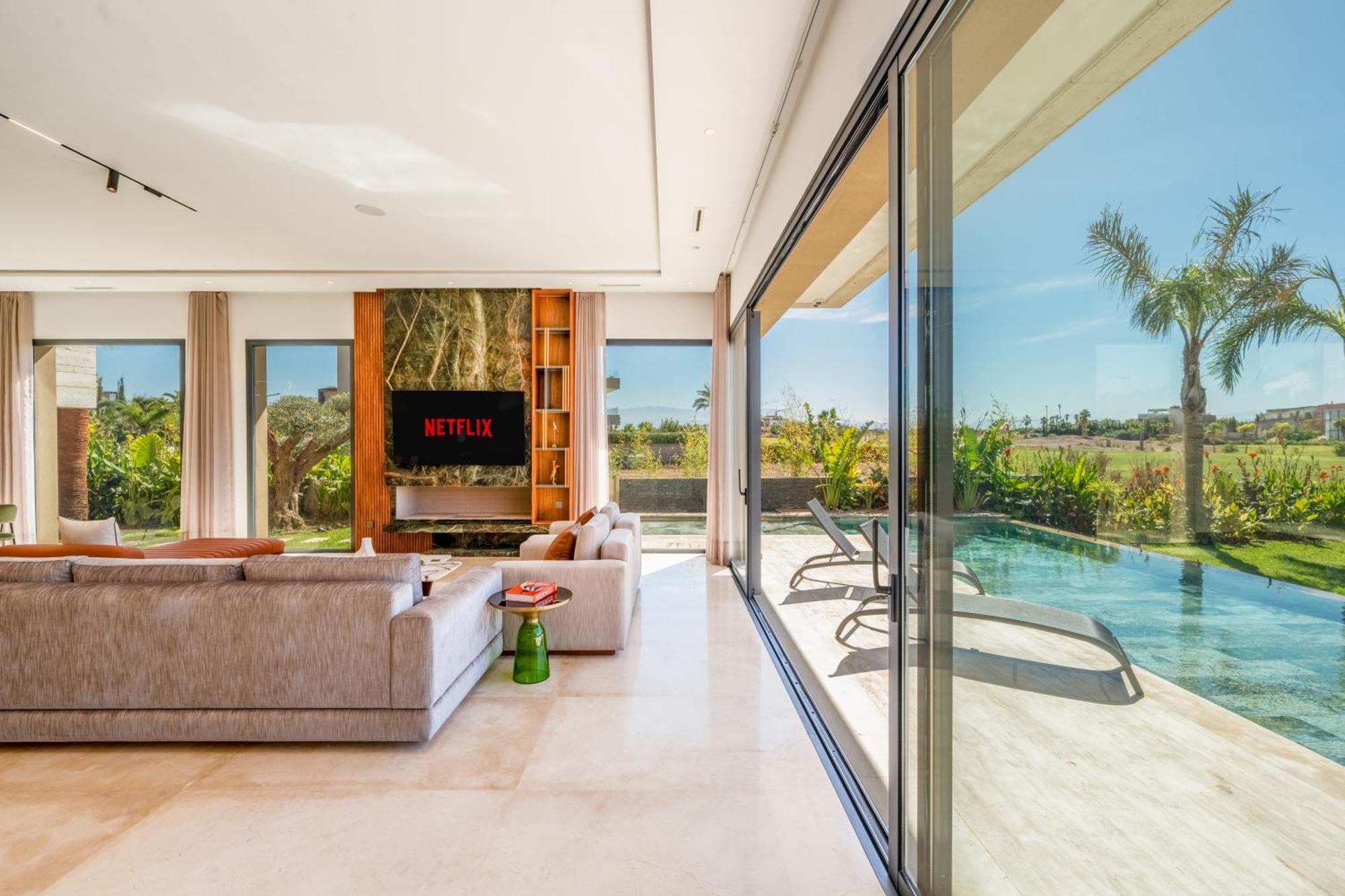 Villa Talia, Luxury Stay, Golf & Lake View Marrakesh Eksteriør billede