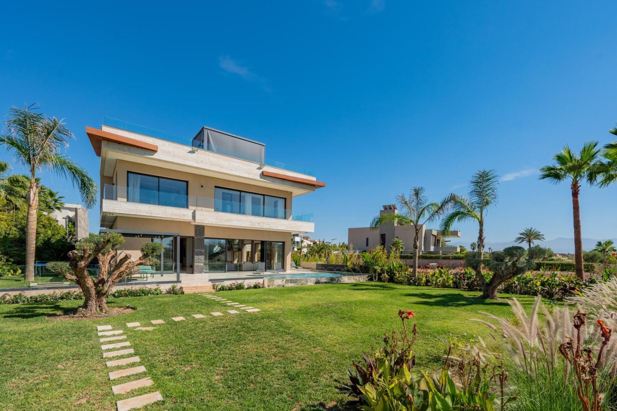Villa Talia, Luxury Stay, Golf & Lake View Marrakesh Eksteriør billede
