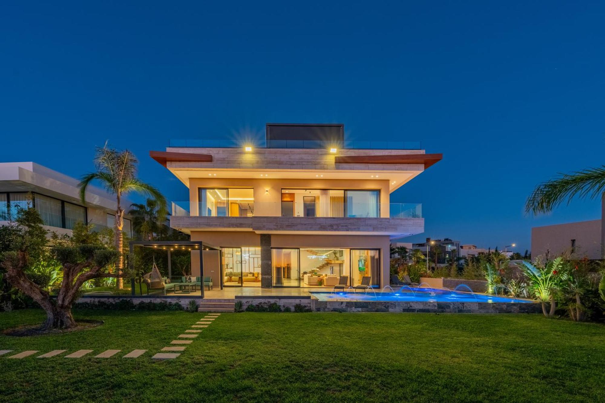 Villa Talia, Luxury Stay, Golf & Lake View Marrakesh Eksteriør billede